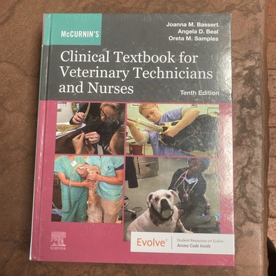 Clinical Textbook For Veterinary Technicians And Nurses Tenth Edition Brand New