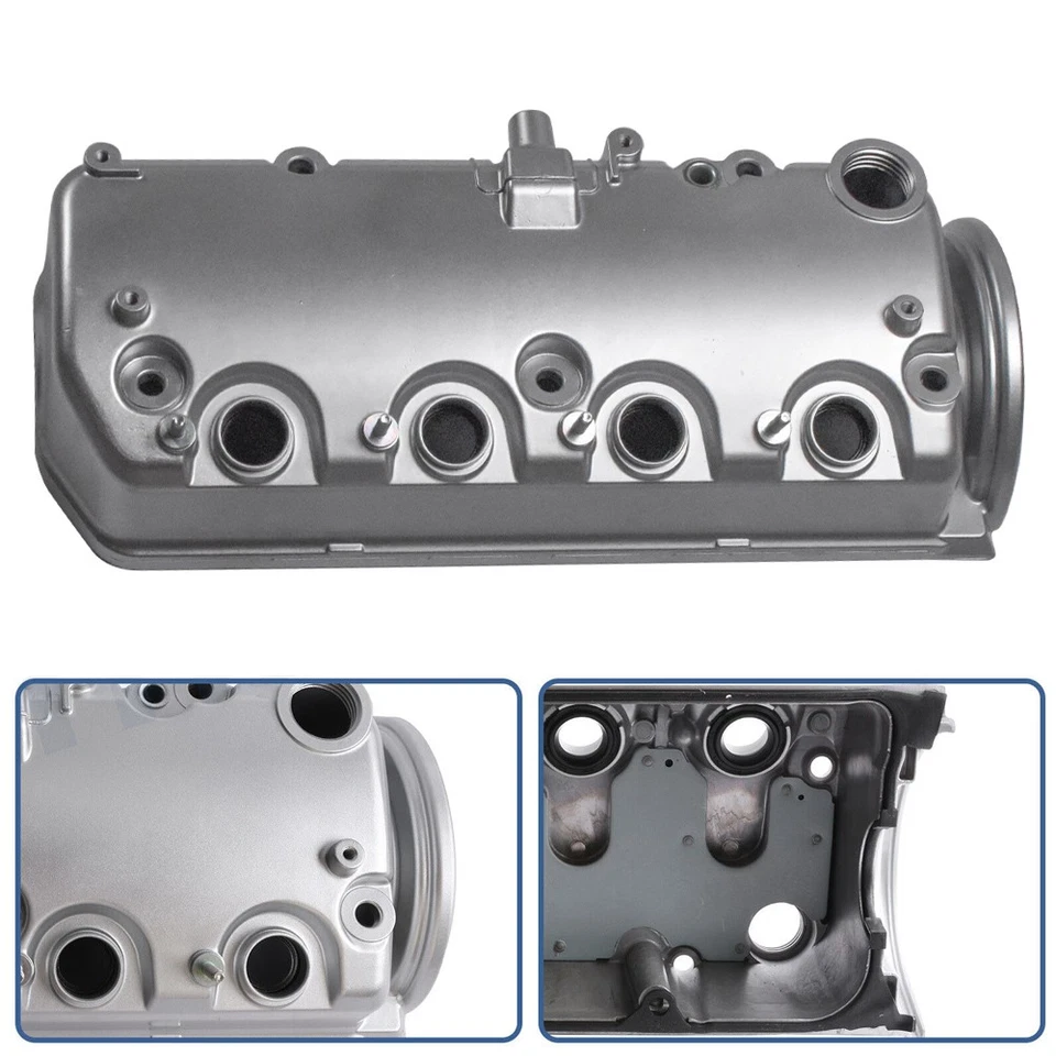 Cubierta de válvula de motor de aluminio de 1,7 L con junta para Honda Civic 2001-2005 Foto 3 de 4