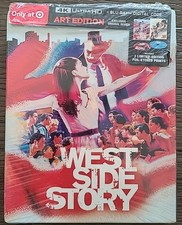 West Side Story (4K UHD/Blu-ray) Target Excl Art Edition w/ Foil Etch Prints New
