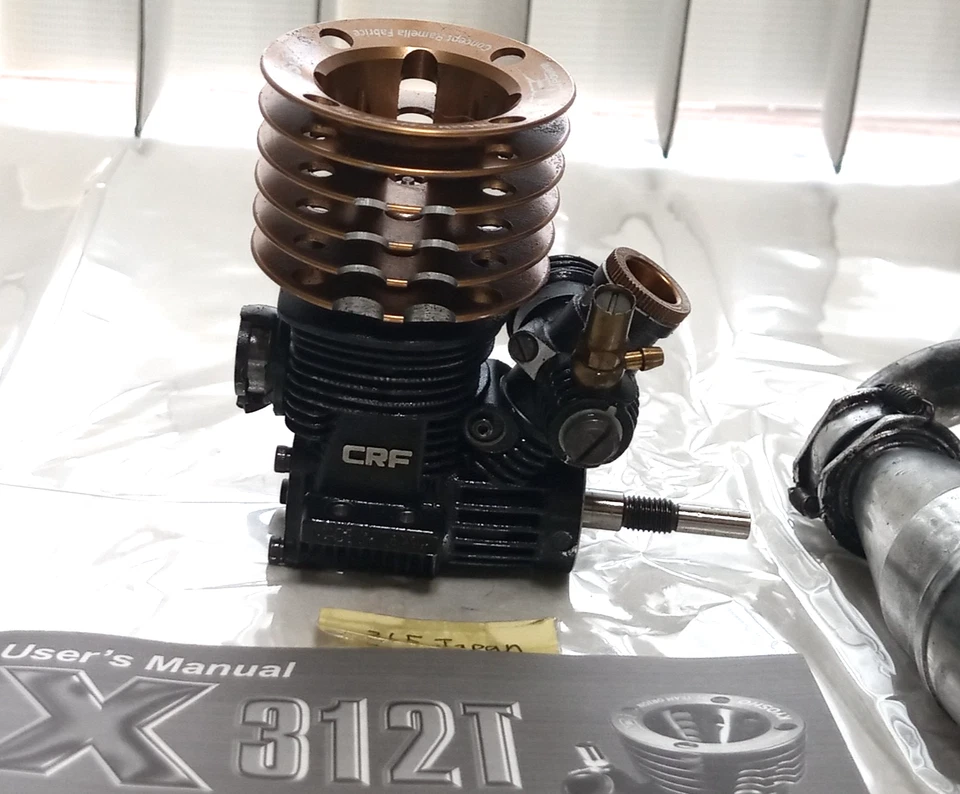 Kyosho X312T by TEAM ORION Racing Engine & Muffler For V-ONE RRR etc. Very Rare - Image 2 of 4