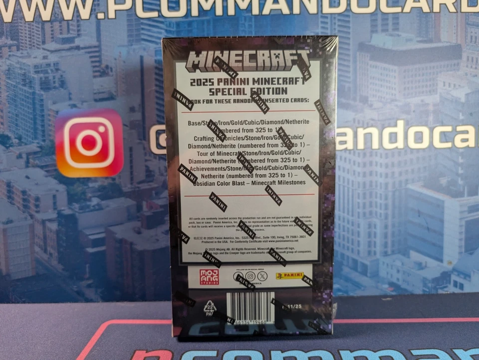 2025 PANINI MINECRAFT SPECIAL EDITION TRADING CARDS HOBBY BOX - Image 4 of 4