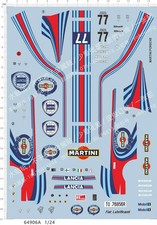 64906A 1/24 Scale prosche 997 martini Racing Car markings Mdoel Kit   Decal