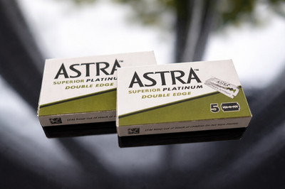 10x Astra Rasierklingen Superior Platinum Double Edge DE Klingen Test Set