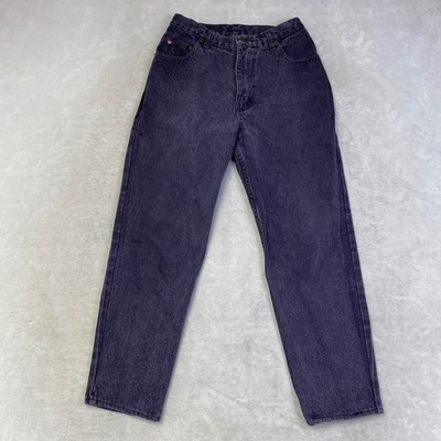 Levi Strauss 501 Jeans Vintage Wash Purple Denim Straight Leg 27x25