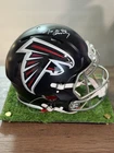 Tony Gonzalez Atlanta Falcons Autographed Authentic Full Size Helmet Black