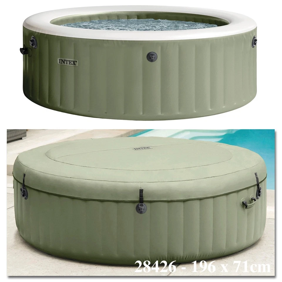 INTEX Whirlpool Pure SPA Jet Bubble Massage Becken Pool Kalkschutz - Bild 2 von 4