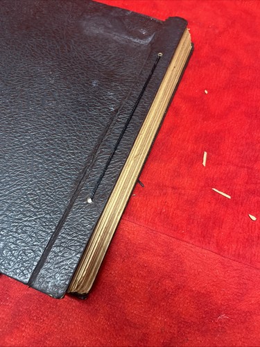 Vintage Indian Chief Native American Head Tooled Scrapbook Binder (FULL PAGES) - Picture 16 of 17