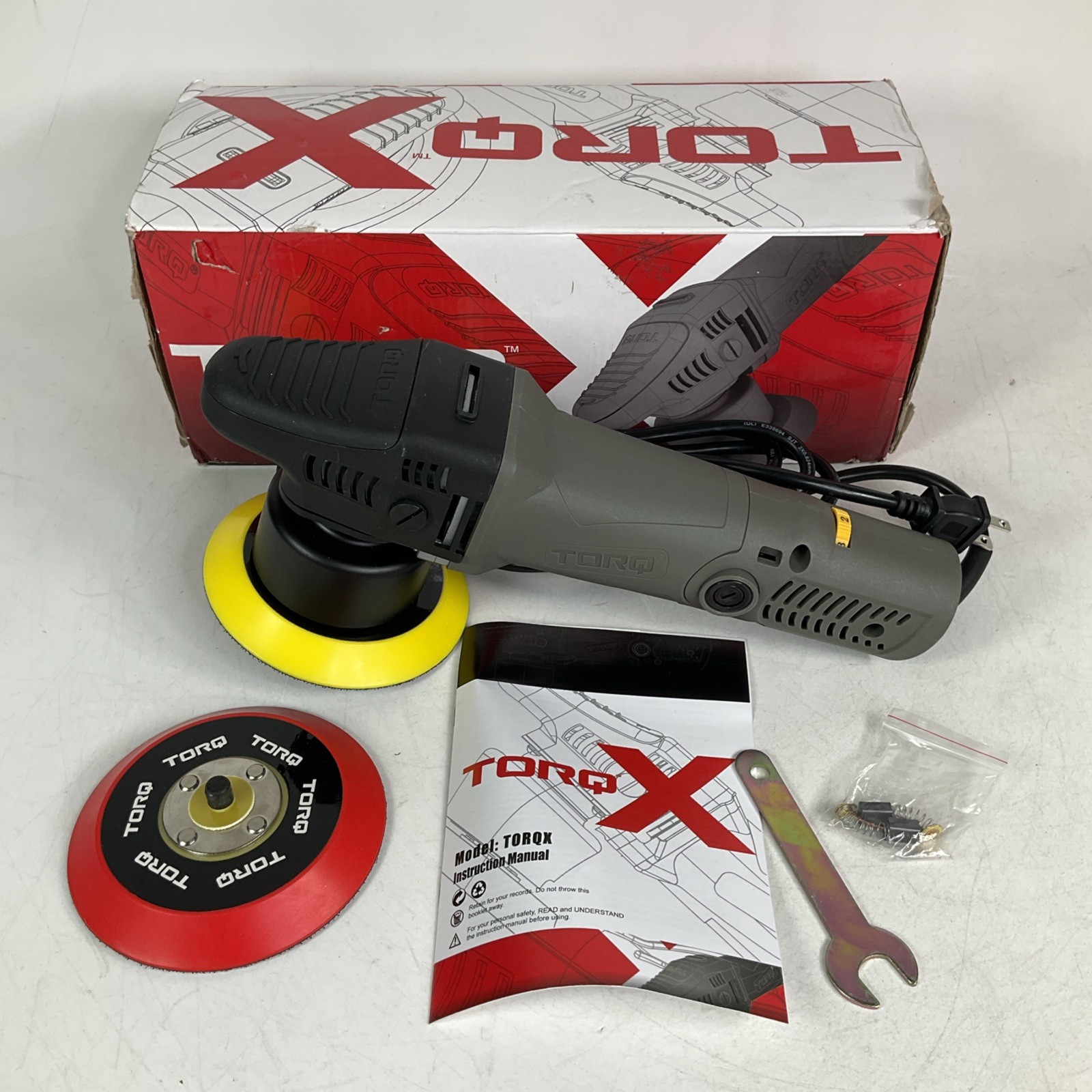 NEW TORQX Random Orbital Polisher Corded Electric