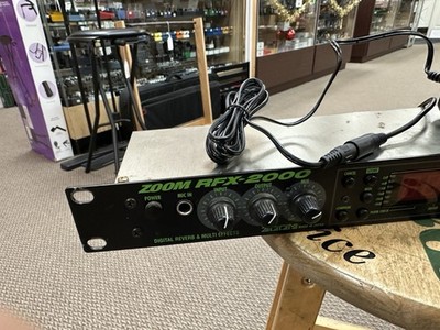 Zoom Rfx-2000 Digital Reverb Multi Effects 1u Rack Unit for sale