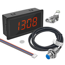 4 Tachimetro Digitale LED Con Sensore Interruttore Di Prossimità Hall NPN: DC 8 