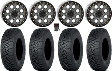 System 3 SB-7 15" Wheels Ti (6+1) 35" Tenacity XNR Tires RZR Turbo S / RS1