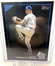 2009 Topps - Hiroki Kuroda #315 Black - LA Dodgers - Pitcher
