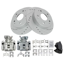 TRQ BKA35737 Brake Kit For Honda Civic 2004-2005 Rear 43022S2A000