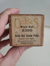 Q.R.S. Word Roll Bride And Groom Polka 8399