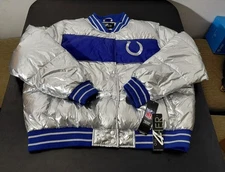 G III 4 Her By Carl Banks NFL Indianapolis Colts Women's Puffer Jacket 2XL
