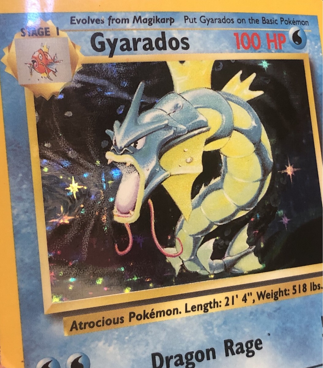 ポケモン - Gyarados ギャラドス 1ED 1st Edition 6/102 英語版 ポケモン - Gyarados ギャラドス 1ED 1st Edition 6/102 英語版