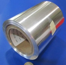 1100 Aluminum Foil O .010" Thick x 6" Wide x 50 Feet Long Roll