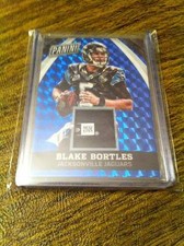 BLAKE BORTLES 2015 PANINI NATIONAL VIP BLUE PULSAR LAUNDRY TAG JERSEY PATCH /25!