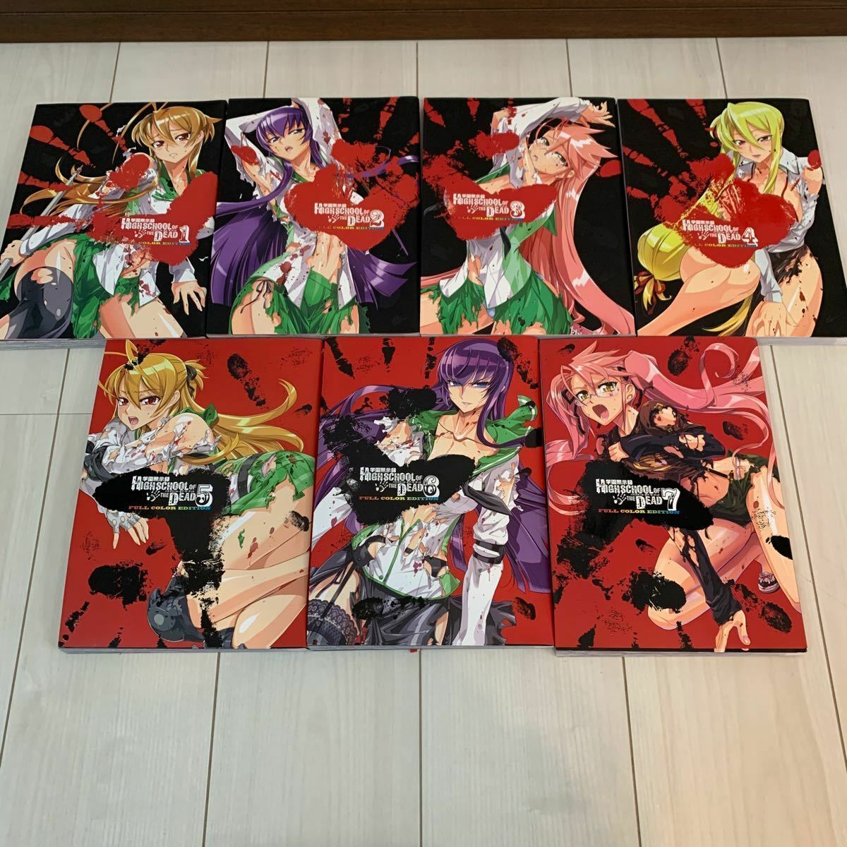 Highschool of the Dead Full Color Editions Review - Anime Collective