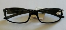 Plastic Framed Reading Eye Glasses Black Frames 3.00 Strength K50