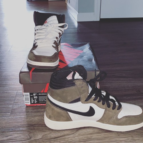 travis scott jordan 1 high SIZE 8.5