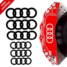 Audi Brake Caliper High Temp Vinyl Decal Stickers Automotive Quattro RS Sport