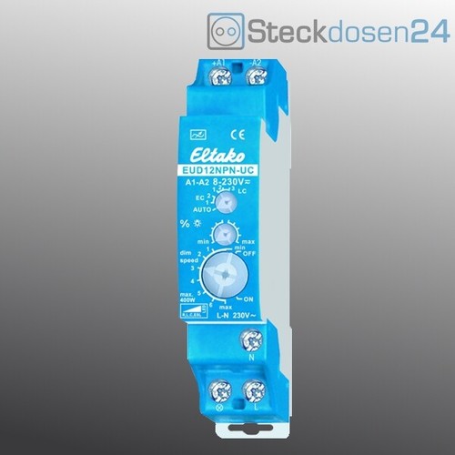 Eltako EUD12NPN-UC Universal-Dimmschalter. Power MOSFET 400w 21100806 41182138