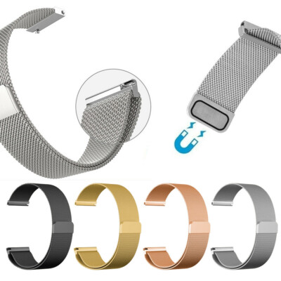 Quick Release Strap Milanese Magnetic Stainless Steel Bands 18mm 20mm 22mm 23mm