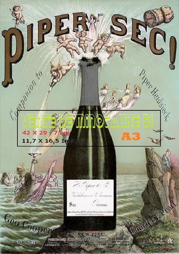 Champagne Canon Brothers in Epernay - A3 laminated - Picture 5 of 24