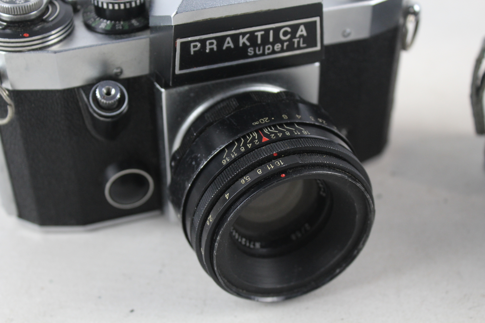 2 x SLR FILM CAMERAS Inc. Praktica Super TL & Praktica MTL 5 B w