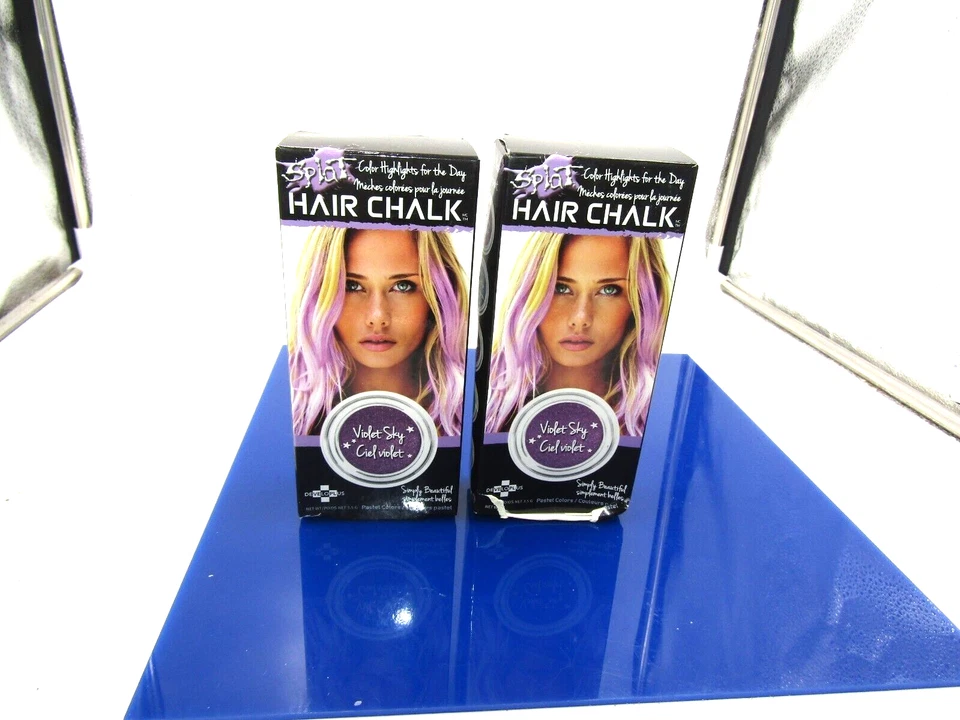 Lote de 2 - Destacados de color tiza para el día - Cielo violeta. Foto 2 de 4