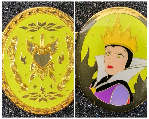 Loungefly Disney Villains Hinged Locket Portrait Evil Queen Mystery Blind Pin