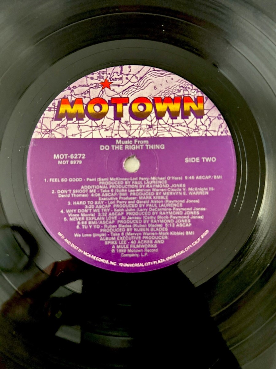 Rare DO THE RIGHT THING Orig 1989 Full Soundtrack Vinyl LP