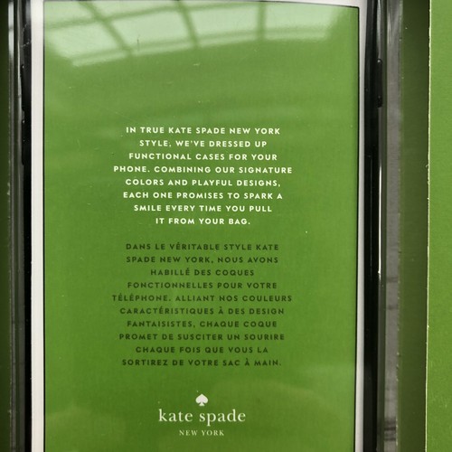 KATE SPADE Phone Case For iPhone 8 Plus 7 Plus 6s Plus 6 Plus Rose Gold Clear - 第 3/8 張圖片