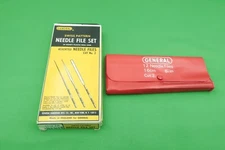 General S-475 Swiss Pattern Needle File Set 6 1/4" England by SpearFile NOS