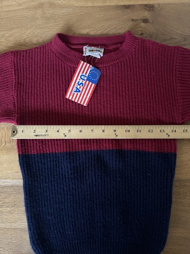 Hot Cashews Vintage Sweater NWT Boys Size Medium - Picture 8 of 10
