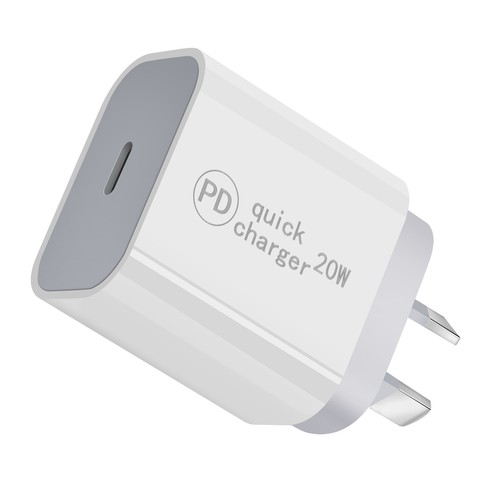 20W USB-C Fast Charger Wall Adapter PD for iPhone Samsung Android Fast Charging - Picture 7 of 14