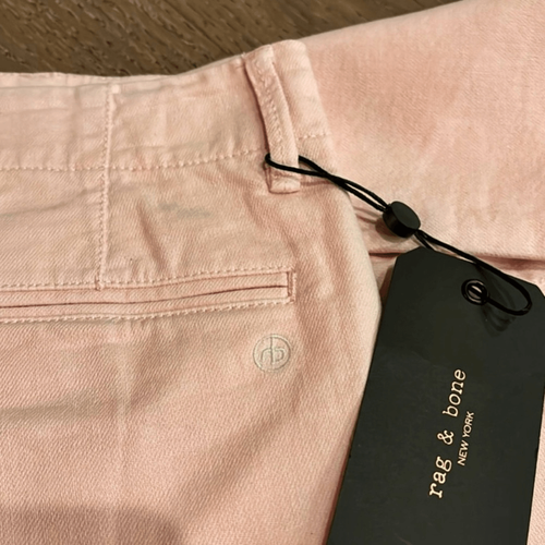 NWT Rag & Bone Buckley Straight Leg Denim Pants in Blush Size 25 MSRP $225 - Picture 8 of 12
