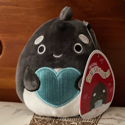 Kellytoy Squishmallows Official Plush Toy Orca - 第 1/3 張圖片