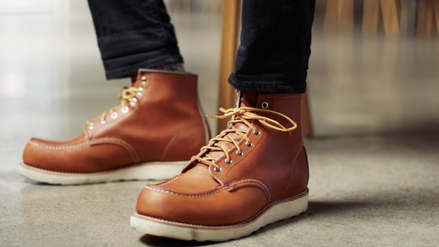 red wing cooper moc toe