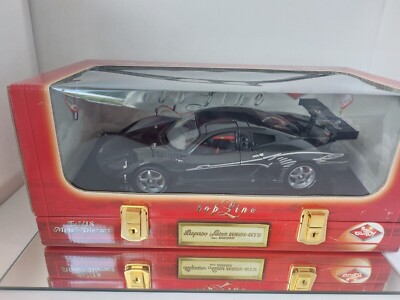1:18 Guiloy Hispano Suiza HS21 GTS In Black 1:18 In Box Rare - extrem selten