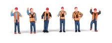 Walthers HO-Scale 949-6065 - Figures - Railroad Yard Crew - NIB