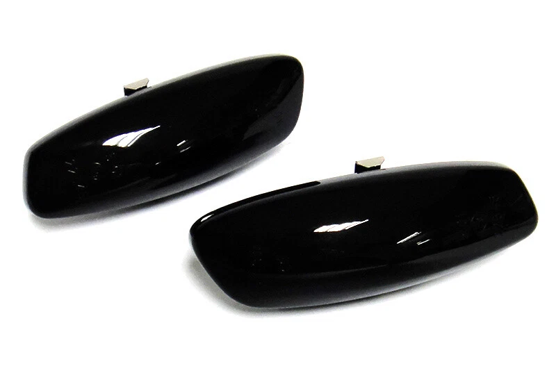 2 Black Lens Side Indicator LED Repeater Light For Peugeot 207 308 3008 5008 RCZ - Image 3 of 4