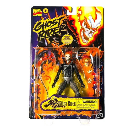 Marvel Legends Ghost Rider Retro Johnny Blaze 6” Figure Toybiz Style SHIPS NOW