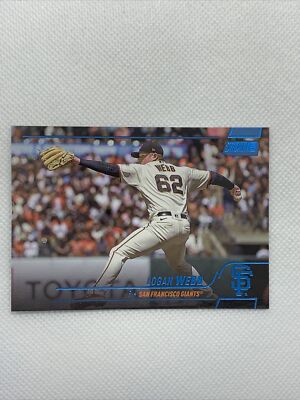 2022 Topps Stadium Club Logan Webb BLUE FOIL #30/50 San Francisco Giants