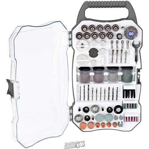 Genesis-208-Piece Rotary Tool Accessory Set Including Attachments - Picture 1 of 2