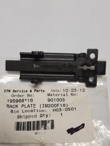 PASLODE 901003 Back Plate OEM - Fits IM200F18 - NOS - Picture 2 of 4