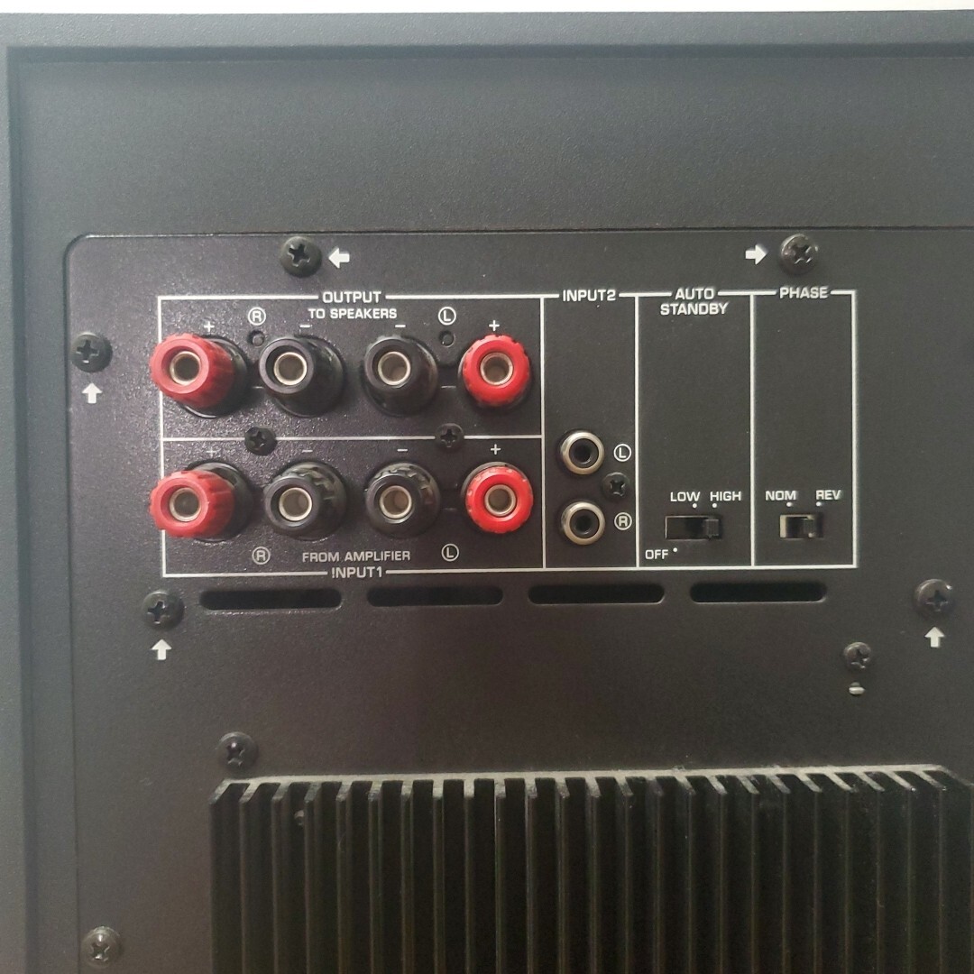 YAMAHA YST-SW90 サブウーファー YAMAHA YST-SW90 Super Woofer System Built-in Amplifier