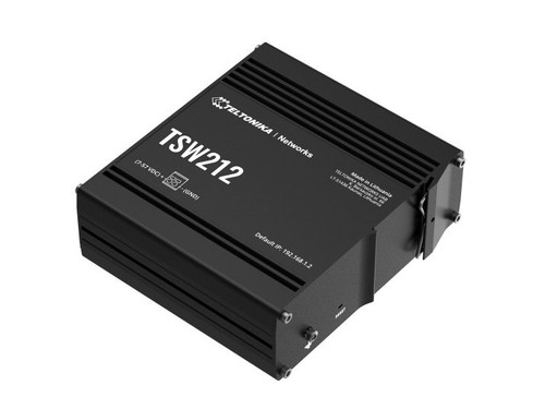 4779051841370 TELTONIKA TSW212 00B000 / L2 MANAGED SWITCH 8X 10/100/1000, 2 SFP - 第 1/1 張圖片