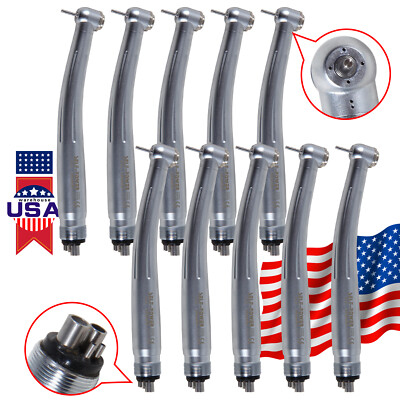 1-10Pcs USA Dental High Speed Handpiece Turbine 4 Hole Cartridge Rotor JSD